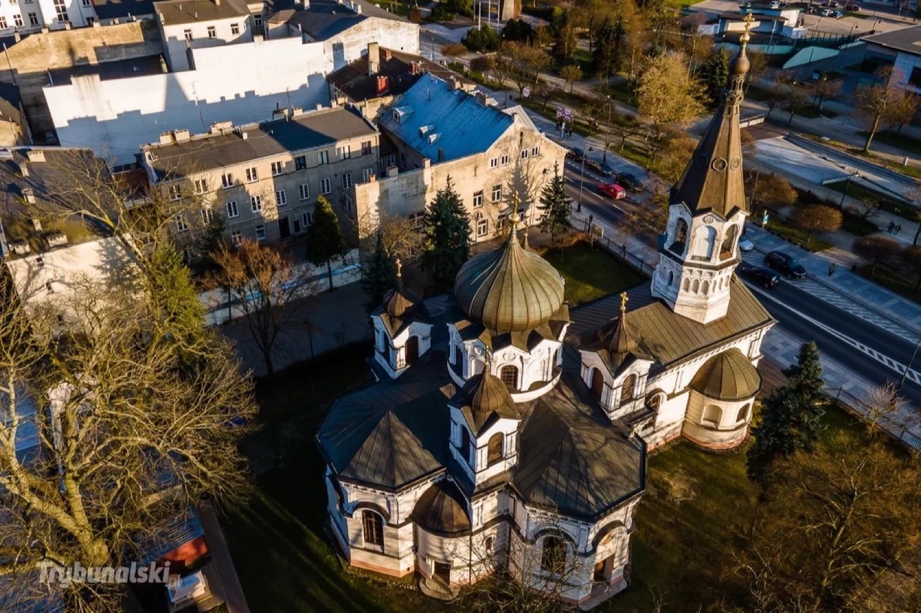 Sobór Wszystkich Świętych — widok z lotu ptaka